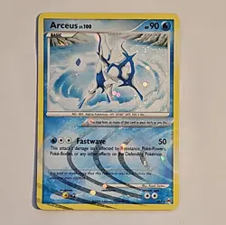 2009 Arceus Lv.100 Holo Rare AR4 Water Platinum Arceus Set Subset - Image 1