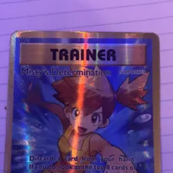 Pokemon Misty's Determination Full Art Ultra Rare Holo 108/108 Evolutions Engli… - Image 3