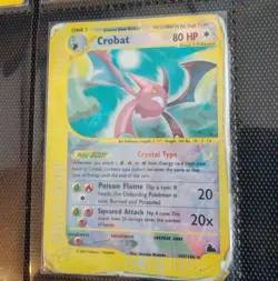 Carta Pokemon Crobat skyridge 147/144 Holo ENG - Reverse Holo - Image 1