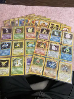 1999 Pokemon Unlimited Base Set Complete 102/102 NM-M - Image 1