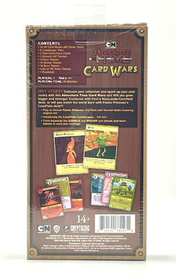 Adventure Time Card Wars Flame Princess vs Fern Collector's Card Pack Sealed NIB - Image 2