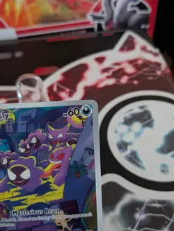 SV05 Temporal Forces Gastly Holo Illustration Rare Card 177/162 - Image 2