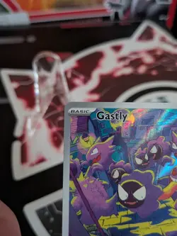 SV05 Temporal Forces Gastly Holo Illustration Rare Card 177/162 - Image 5