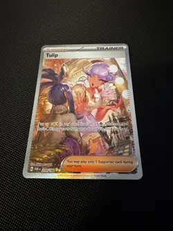 Pokemon TCG Tulip Card 259/182 Paradox Rift Sir Trainer - Image 2