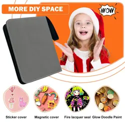 400 Kpop Photocard Card Binder, 4 Pocket with 50 Removable Sleeves,Waterproof... - Image 5