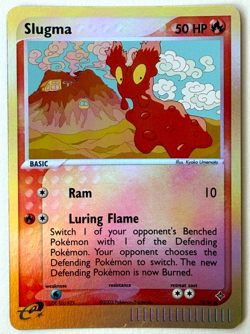 Pokemon Slugma Reverse Holo EX Dragon 72/97 + EX Era Cards Lot LP - Image 2
