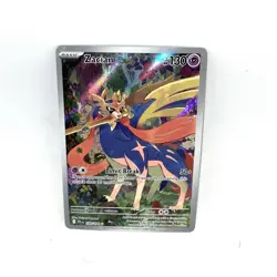 Zacian 100/094 Me02: Phantasmal Flames Holo Pokemon TCG - Image 1