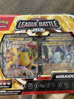 Pokemon Miraidon ex Regieleki V League Battle Deck FACTORY SEALED!!!! - Image 3