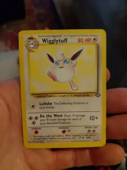 Pokemon TCG Wigglytuff Jungle 32/64 Unlimited Regular Card HP - Image 1