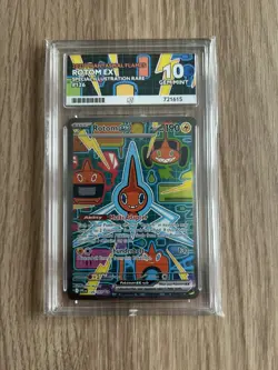 Pokemon Phantasmal Flames - Rotom EX 126/094 - ACE 10 - PERFECT SUBGRADES - Image 1