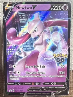 Pokemon TCG, Mewtwo V SWSH223 - Black Star Promo - Image 1