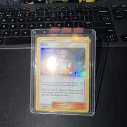 Pokemon TCG Sun & Moon Trainer Rosa 204/236 Holo Cosmic Eclipse NM - Image 1