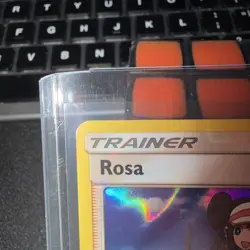 Pokemon TCG Sun & Moon Trainer Rosa 204/236 Holo Cosmic Eclipse NM - Image 2