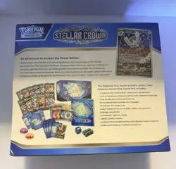 Pokemon TCG: Stellar Crown Pokemon Center Elite Trainer Box ETB SEALED - Image 2