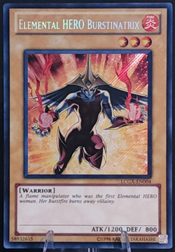 Elemental HERO Burstinatrix ALT ART LCGX-EN004 Yu-Gi-Oh TCG LC 2 (NM) - Image 1