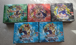 YU-GI-OH 25th Anniversary Edition 5 Display`S, LOB, SRL, IOC, PSV - Englisch - Image 1