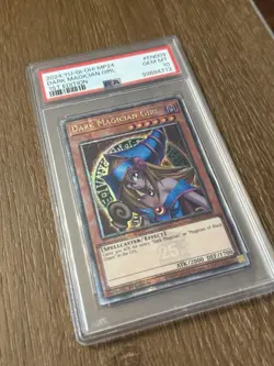 2024 Yu-Gi-Oh! DARK MAGICIAN GIRL QCSR MP24-EN009 PSA 9 + PSA 10 - Image 2