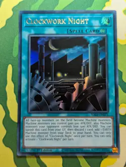 Clockwork Night RA03-EN071 Ultra Rare 1st Edition YuGiOh TCG Card - Image 1