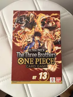 One Piece Card Game The Three Brothers Ultra Deck ST 13 - Image 1