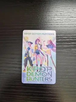 KPop Demon Hunters Collectible Trading Card (P) - HUNTR/X - Rumi, Mira, Zoey - Image 2