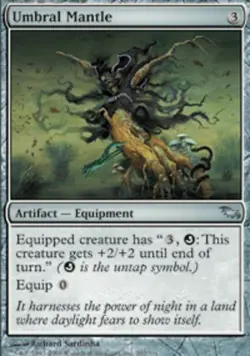 1x Umbral Mantle Moderate Play MTG Magic - Kid Icarus - - Image 1