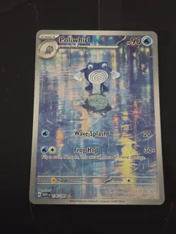 Poliwhirl Pokemon TCG Scarlet & Violet Card 176/165 151 Series - Image 1