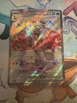 Pokemon Charizard ex 074 Scarlet & Violet Black Star Promo - Image 1