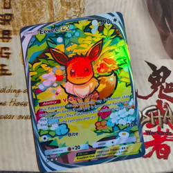 Eevee Group pokemon Pocket - holo - promo full holo art card - Image 2