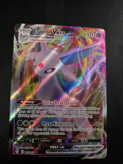 Pokemon TCG Espeon VMAX 065/203 Evolving Skies Ultra Rare Full Art Holo NM - Image 1