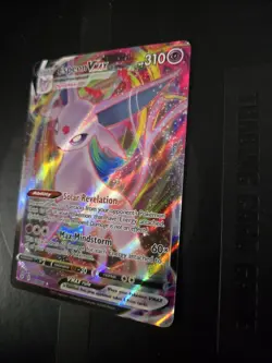 Pokemon TCG Espeon VMAX 065/203 Evolving Skies Ultra Rare Full Art Holo NM - Image 3