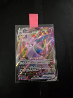Pokemon TCG Espeon VMAX 065/203 Evolving Skies Ultra Rare Full Art Holo NM - Image 4