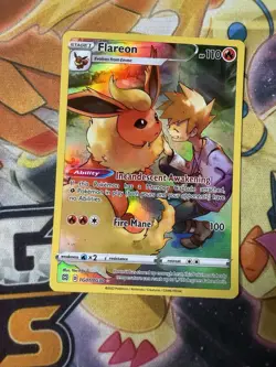 Pokemon TCG Flareon Full Art TG01/TG30 Brilliant Stars Near Mint - Image 1