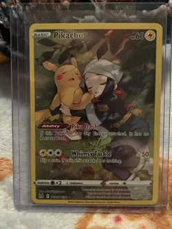Pikachu TG05/TG30 - Pokemon Lost Origin Illustration Rare - Image 1