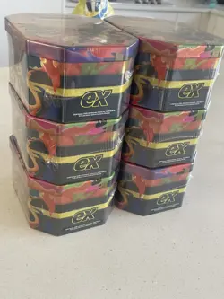 Pokemon TCG Mega Charizard X/Y tins - new factory sealed - Image 5