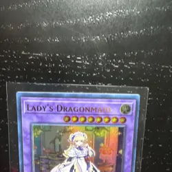 MEGA RARE Special Holo Lady’s Dragonmaid Yu-Gi-Oh Mint Condition 1st Edition - Image 4