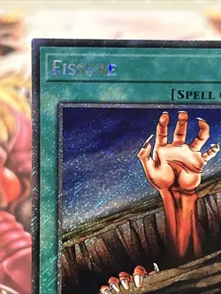 Yugioh - Fissure RA03-EN084 1st Edition Platinum Secret Rare NM - Image 2