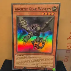 Ancient Gear Wyvern SR03-EN003 Super Rare 1st Edition - Image 1