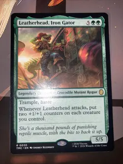 Leatherhead, Iron Gator Commander: Teenage Mutant Ninja Turtles Regular X2 - Image 2