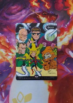 Hex mtg Mythic Borderless MAR 0017 Spider-Man Magic: The Gathering - Image 1