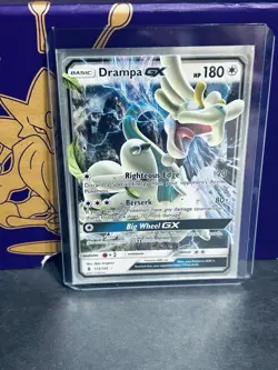 Drampa GX 115/145 Sm-Guardians Rising Holo Ultra Rare Pokemon Card NM - Image 1