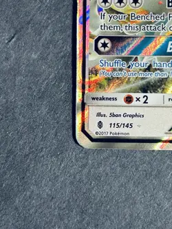 Drampa GX 115/145 Sm-Guardians Rising Holo Ultra Rare Pokemon Card NM - Image 5