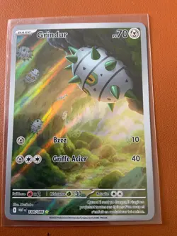 Carte Pokemon Grindur AR 148/086 EV10.5 Flamme Blanche WHT FR NEUVE NM - Image 1