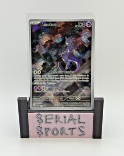Pokemon Mewtwo TCG Scarlet & Violet 151 UPC Promo Holo Rare SVP 052 - Image 1
