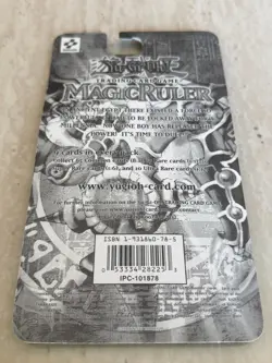 1996 Yu-Gi-Oh Magic Ruler 1st Edition Sleeved Booster Pack - Image 2