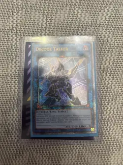 YU-GI-OH! Decode Talker. TN23-EN009. Limited Edition Quarter Century Secret Rare - Image 1