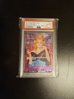 2023 One Piece Card Game: Premium Girls Collection Japanese Black Maria PSA 10 - Image 1