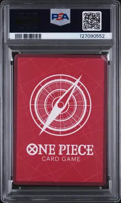 2025 ONE PIECE PROMOS #010 MONKEY D. LUFFY PSA 10 AUTO AUTHENTIC - Image 2