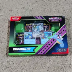 New Sealed Pokemon Shrouded Fable Kingdra EX Special Illustration Collection Box - Image 1