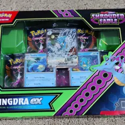 New Sealed Pokemon Shrouded Fable Kingdra EX Special Illustration Collection Box - Image 2
