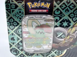 Pokemon Scarlet and Violet Great Tusk ex Paldean Fates Tin - Brand New - Image 2